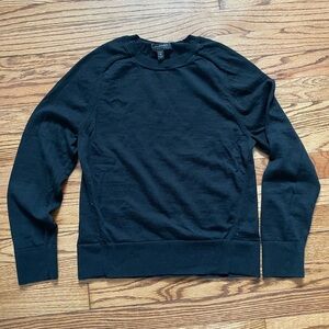 Banana Republic Black Merino Wool Sweater